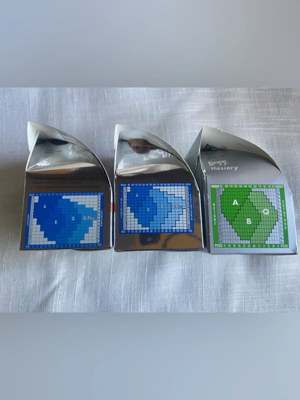 L’eggs three boxed